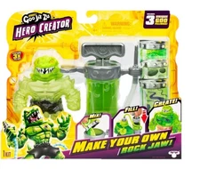 Goo Jit Zu Hero Creator Make Your Own Rock Jaw Figure with 3 Fillings-Brand New