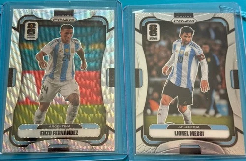 2026 World Cup Panini PRIZM Enzo Fernandez & Lionel Messi