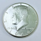 1964 D KENNEDY HALF DOLLAR ~ 90% SILVER ~ MS MINT STATE DETAILS #8050