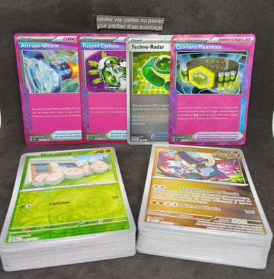 AUSWAHL Pokemon Karte EV8.5 Prismatische Evolution /131 Common Holo Reverse