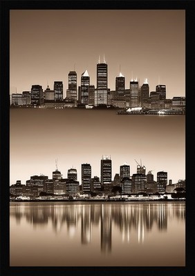Moderner Hafen von Sydney gerahmtes Wandbild Poster Leinwanddruck Bild