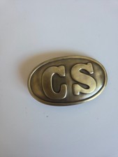 CIVIL WAR USA WAIST BELT PLATE - CSA Confederate CS Metal Replica Belt Buckle