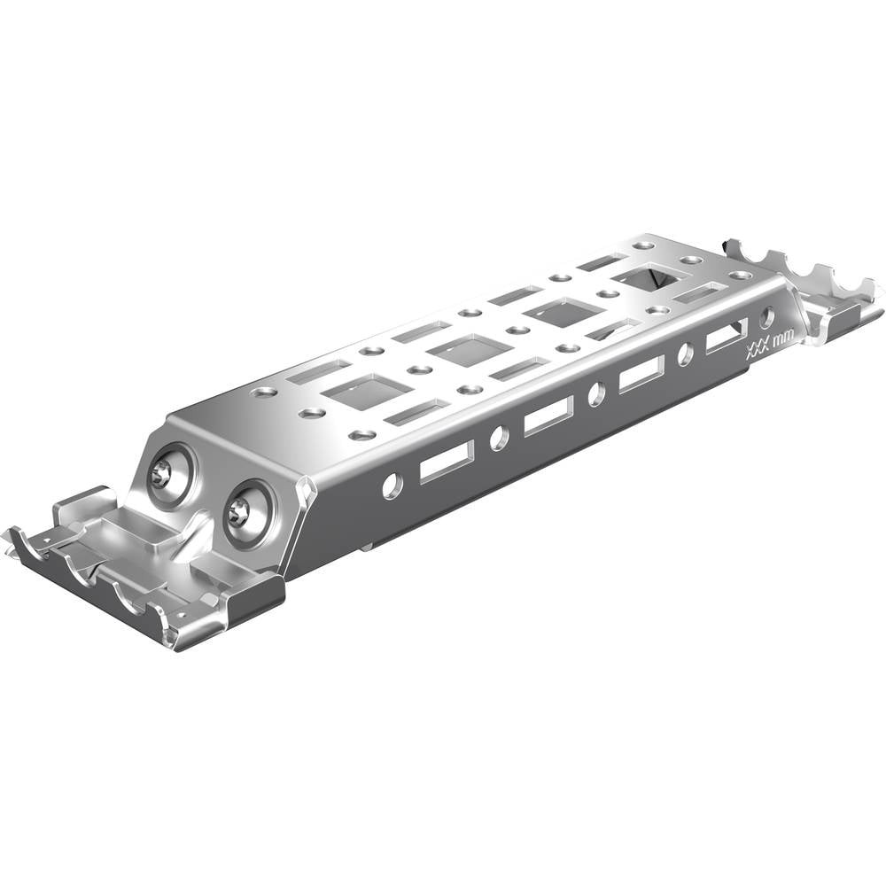 Rail de montage Rittal AX 2394.210 en tôle d'acier galvanisé pour coffret électrique - 4 pièces