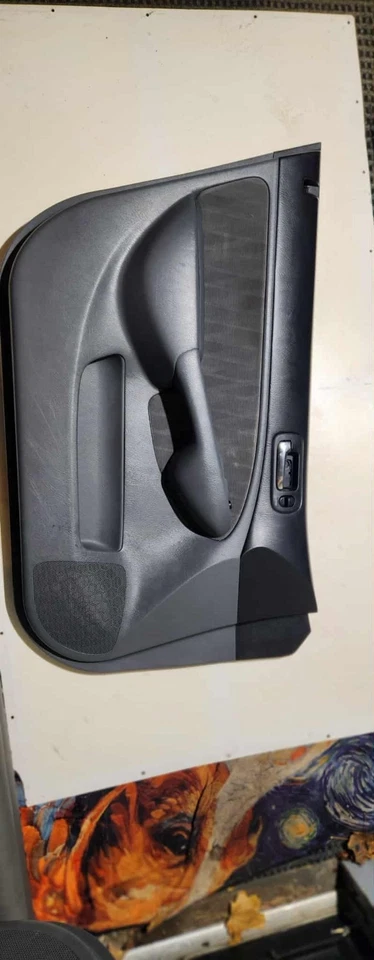 96-00 HONDA CIVIC DX LX EX COUPE DRIVER & PASSENGER DOOR PANEL SET OEM - Image 3 of 4