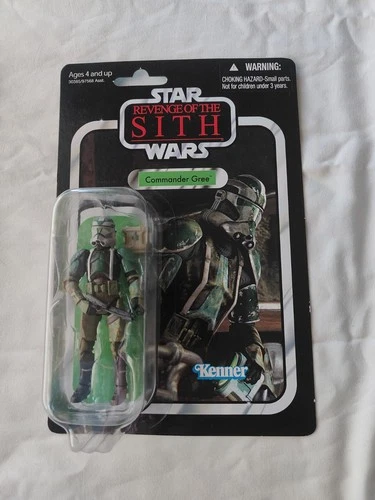 Star Wars 3.75" Vintage Collection VC43 Clone Commander Gree Carded NEW