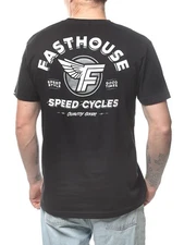 Fasthouse Men's Malen Short Sleeve T-shirt Motocross Speed Cycles Good Times Tee