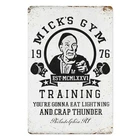 Vintage Rocky Balboa Boxing Retro Iron Tin Metal Signs Home Décor 8x12