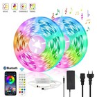 5m-30m RGB LED Stripe Streifen Lichtband Leuchte Lichterkette APP Controller