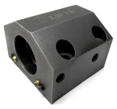 HAAS 2-1/2'' ID BORING BOLT-ON BLOCK HOLDER FOR HAAS ST-40 LATHE TURNING CENTERS