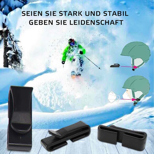 10/20PCS Snow Helmet Mask Clip Ski Helmets Mask Holder Plastic Multipurpose - Picture 10 of 14