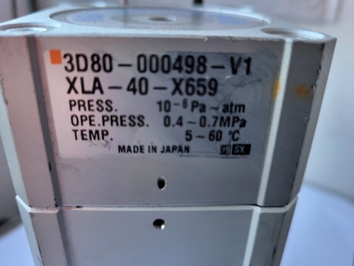 SMC XLA-40-X659 HIGH VACUUM VALVE (R6S8.4) - Picture 2 of 4
