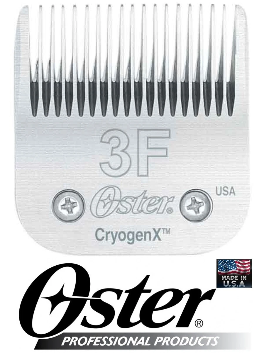 Oster CryogenX 3F PET GROOMING BLADE*Fit A5 A6,Wahl KM5 KM10,Andis AGC CLIPPER