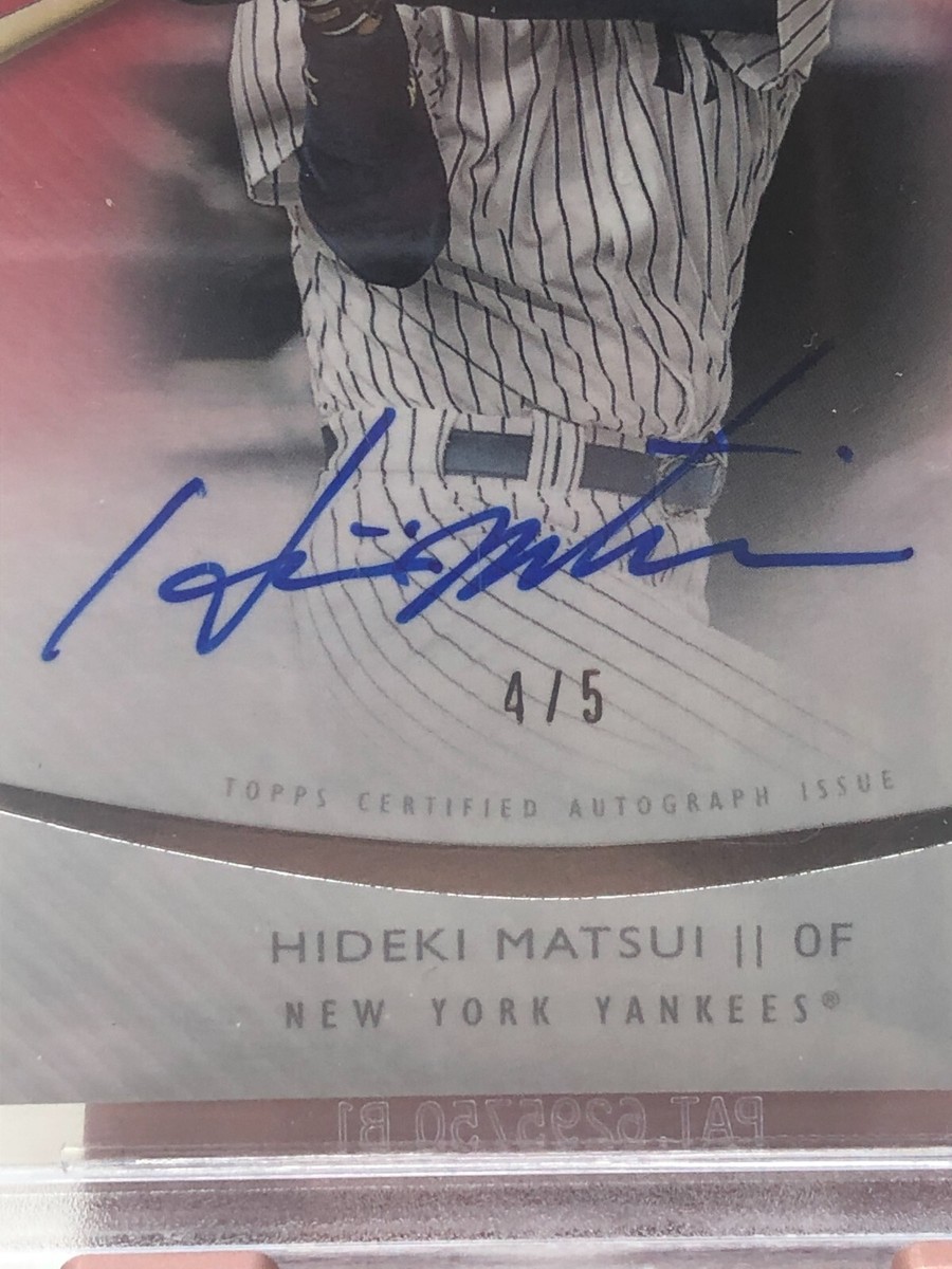1 of 1 Topps Diamond icons 松井秀喜 サイン　auto 1 of 1 Topps Diamond icons 松井秀喜 サイン auto その他