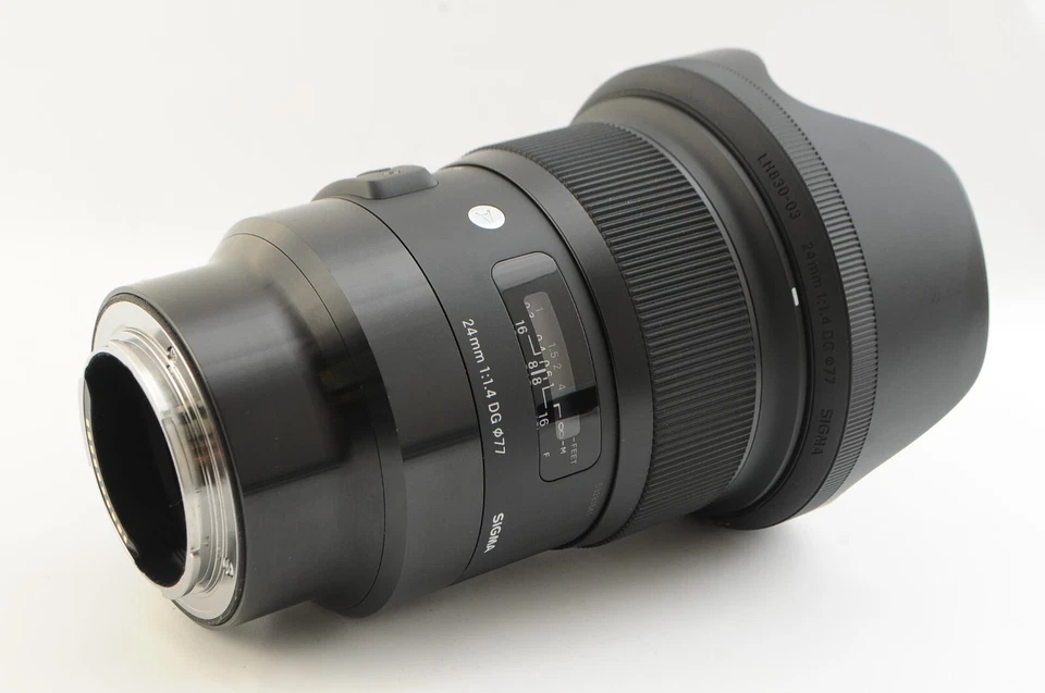 [Como nuevo con filtro] Lente SIGMA 24 mm F/1,4 DG HSM ART para montura Sony E de Japón Foto 3 de 4