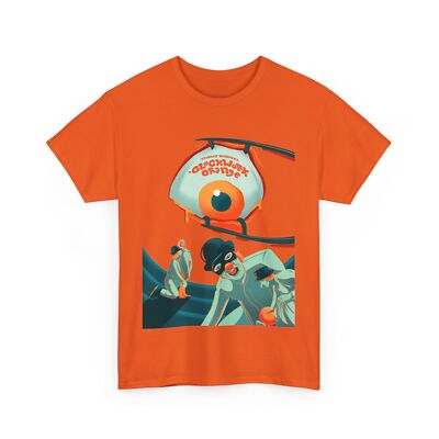 Stanley Kubrick Clockwork Orange Movie T Shirt Unisex Heavy Cotton Tee