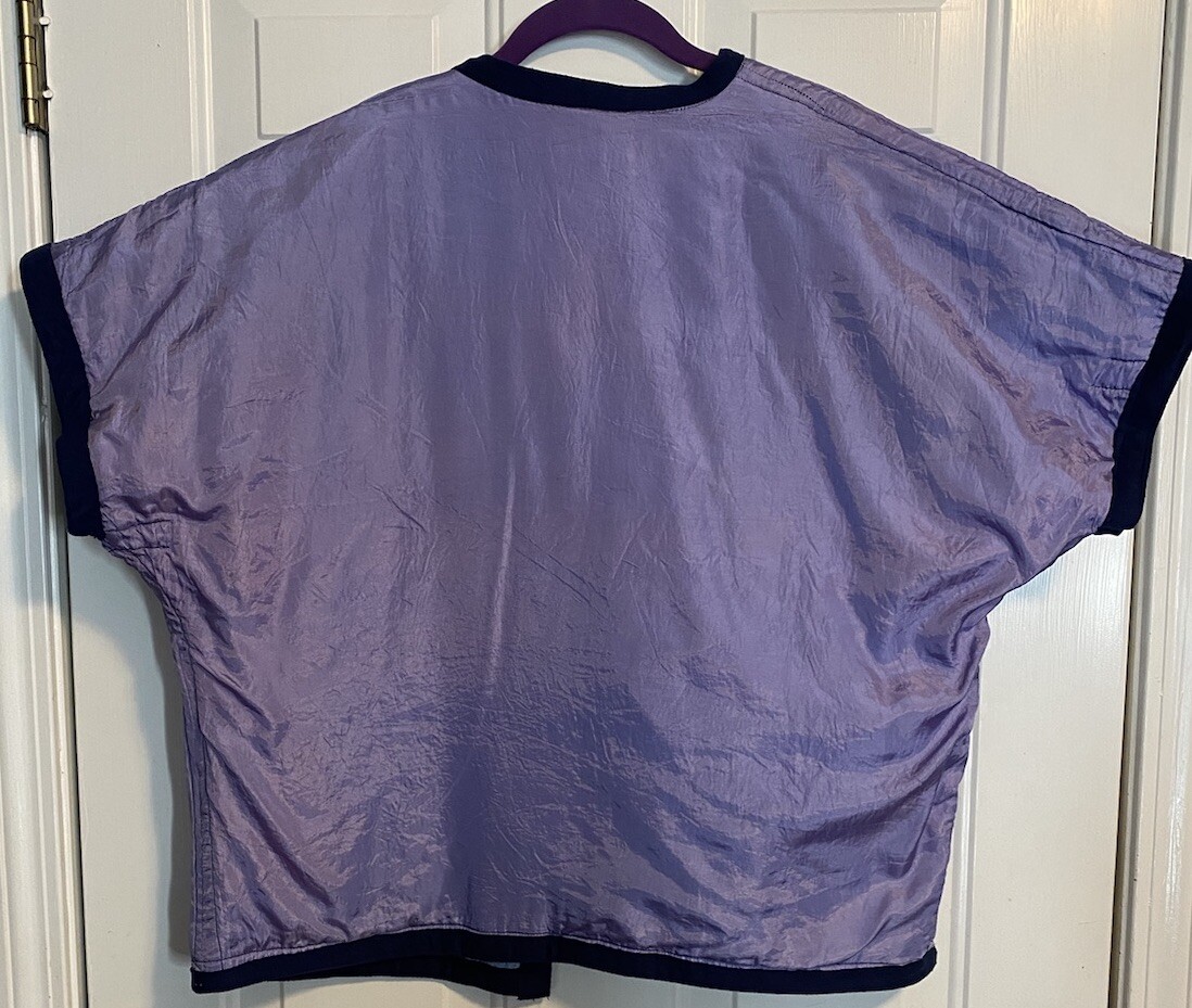 Patchwork Handmade Coat Reversible Granny Square … - image 11