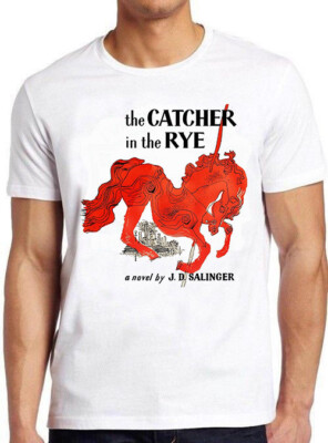 T-Shirt The Catcher In The Rye Book Banned Literary Literary Literature Geschenk M700