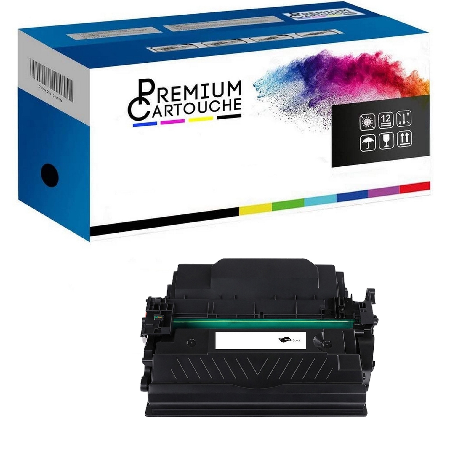 Toner Noir Compatible CF289X 89X pour Imprimante HP LaserJet Enterprise