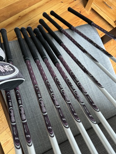 RHAPSODY PING Golf Clubs Ladies 5-SW irons Driver 3,5 Woods 30 Hybrid set - Picture 4 of 12