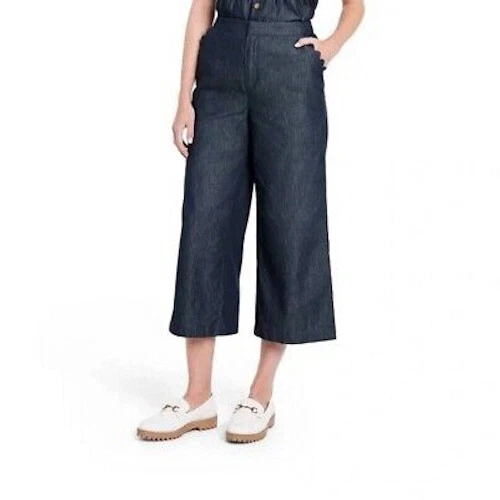 Target wide leg shop crop jeans