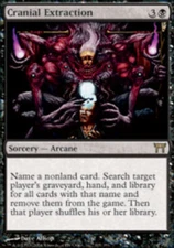 [1x] Cranial Extraction - Foil Slight Play, English Champions of Kamigawa MTG Ma