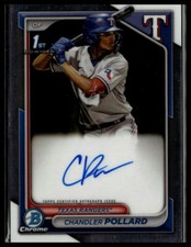 2024 Bowman #CPA-CP Chandler Pollard Autograph