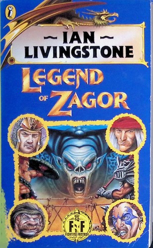 Fighting Fantasy 54 - Legend of Zagor - 1./3. Ed. (Black Dragon) - B-/B-/B-