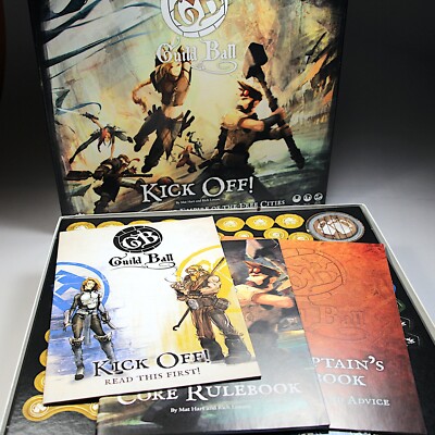 Guild Ball Kick Off Season 3 III Steamforged Board Game - Open Box