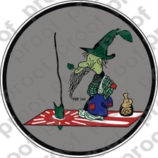 STICKER USN VBF 144 HILLBILLYS