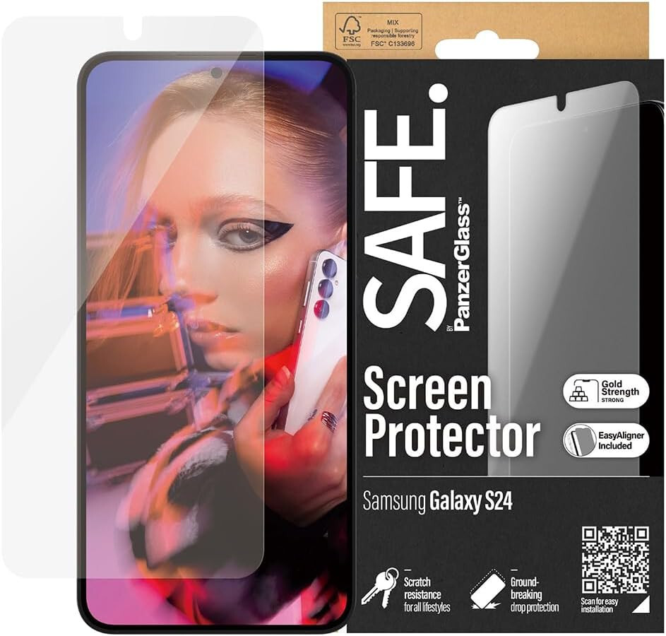 Panzer Glass Safe. Screen Protector for Samsung Galaxy S24