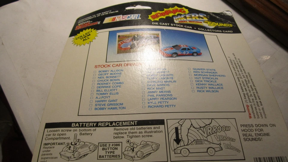 Racing Champions Stock Auto con Cartone e Supporto ,# 70 J D Mcduffie, Classico - Immagine 3 di 3