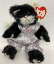TY THE ATTIC TREASURES COLLECTION PURRCY 1993 8.5  PLUSH CAT