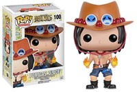 One Piece Portgas. D. Ace Pop Animation #100 Vinyl Figur Funko