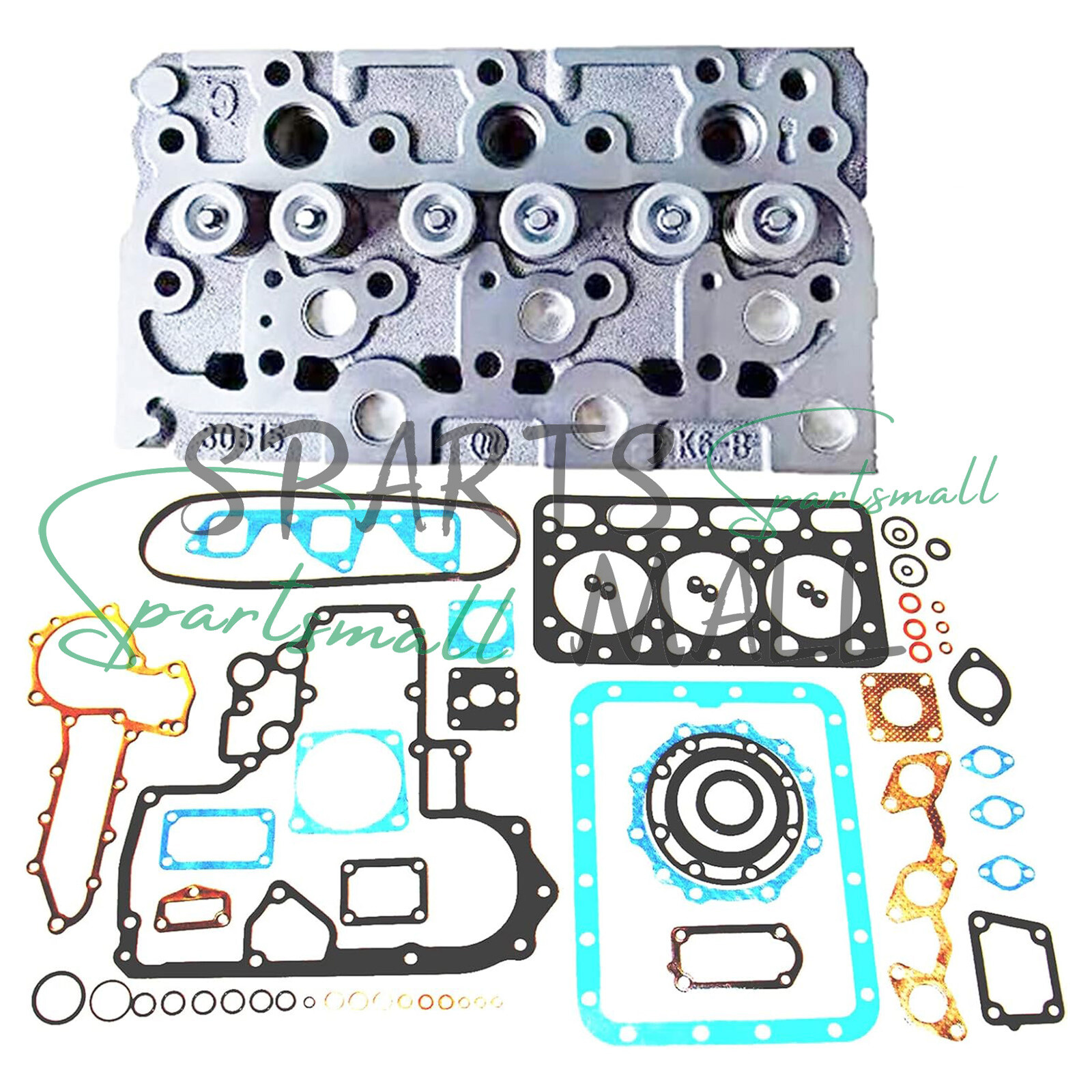 Kubota Bobcat 643 Skid Steer Loader D1402 Cylinder Head Valves Kit