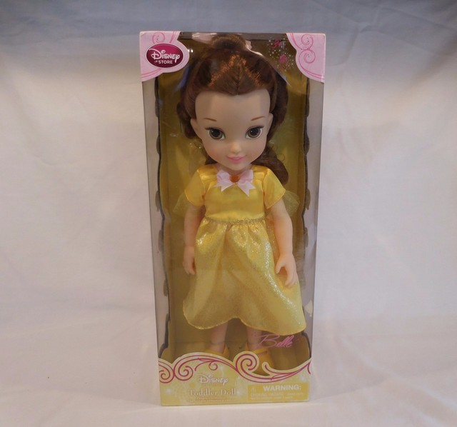 Disney Store Exclusive 16" Beauty & the Beast Princess Belle Toddler Doll new eBay