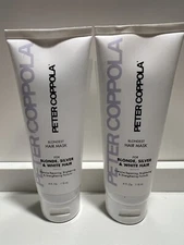 Peter Coppola Blondest Hair Mask 4oz - Blonde, Silver, & White Hair - 2 Pack