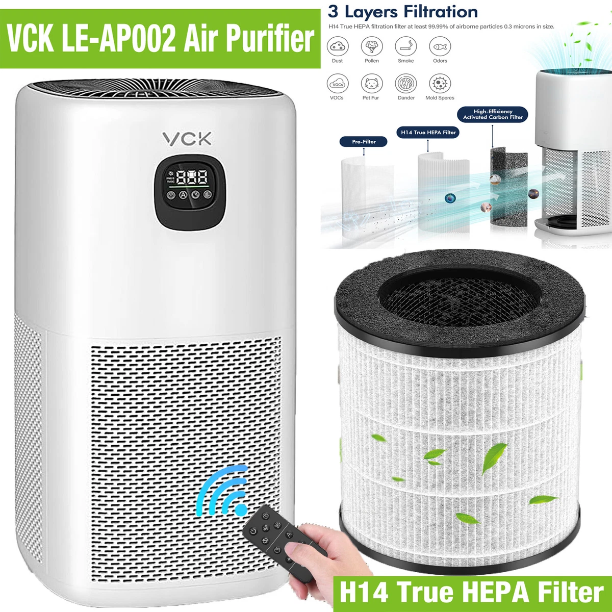 H14 cheap air purifier