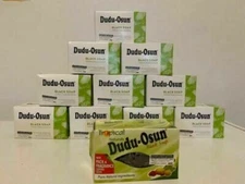 NEW IMPROVE DUDU OSUN AFRICAN BLACK Tropical & Natural SOAP  2-12 BARS