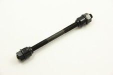 Eje de bicicleta 8 x 130 mm eje delantero 26tpi hierro negro