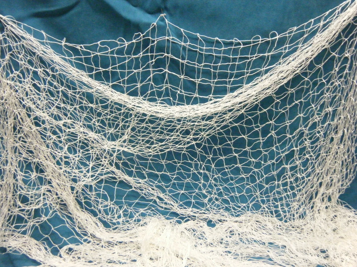 40' X 8' Fishing Net Wedding Table Bait Decorative Nautical Fish Netting Sea