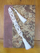 MARQUE PAGE, Signet, Fait Main en France Macramé Coton bio - MM_03