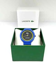 LACOSTE MEN'S GOA SILICONE WATCH 2020033 - BRAND NEW - FREE SHIPPING 
