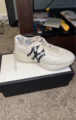 Size 12 - Gucci Rhyton NY Yankees DELIVERED FAST | eBay