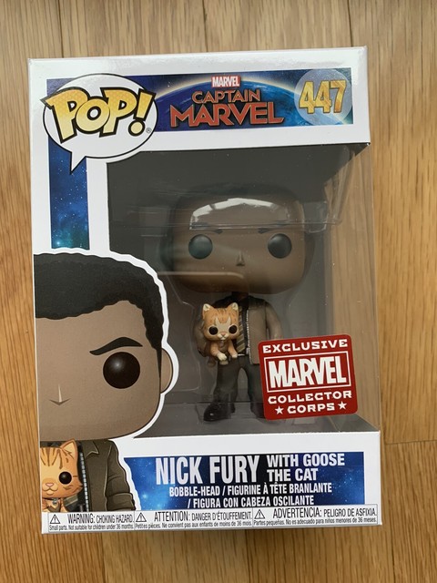 Funko Pop Nick Fury #447 Marvel Collector Corps Exclusive | eBay