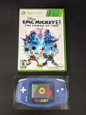 Epic Mickey 2: The Power of Two (Microsoft Xbox 360, 2012)