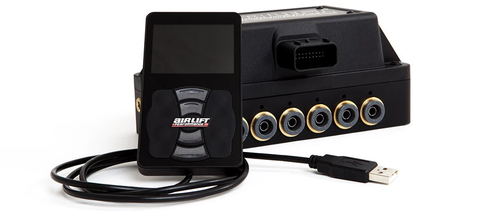 Air Lift 3P Digital Air Bag Suspension Pressure Control System 3/8" Low Riders - Image 4 of 4