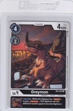 Digimon Greymon BT2-057 (Official Tournament Pack Vol. 3) BT01-03 (EX/NM) FF105