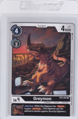 Digimon Greymon BT2-057 (Official Tournament Pack Vol. 3) BT01-03