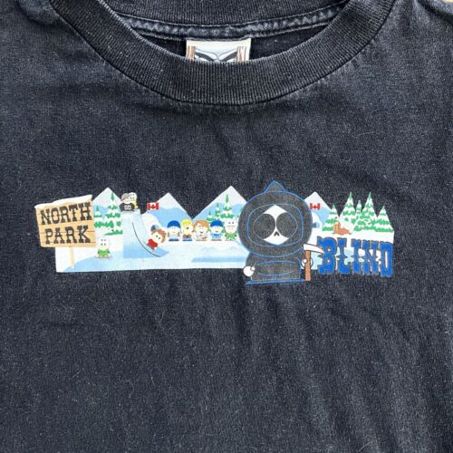 Vtg Blind Skateboards Body Bags North South Park Kenny Reaper Shirts Sz Medium - Picture 3 of 8