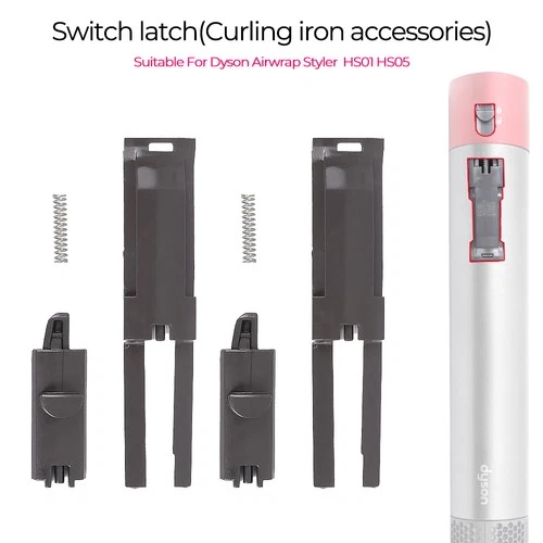 2 Sets Curling Iron Switch Lock Catch for Dyson Airwrap Styler HS01 HS05 220V